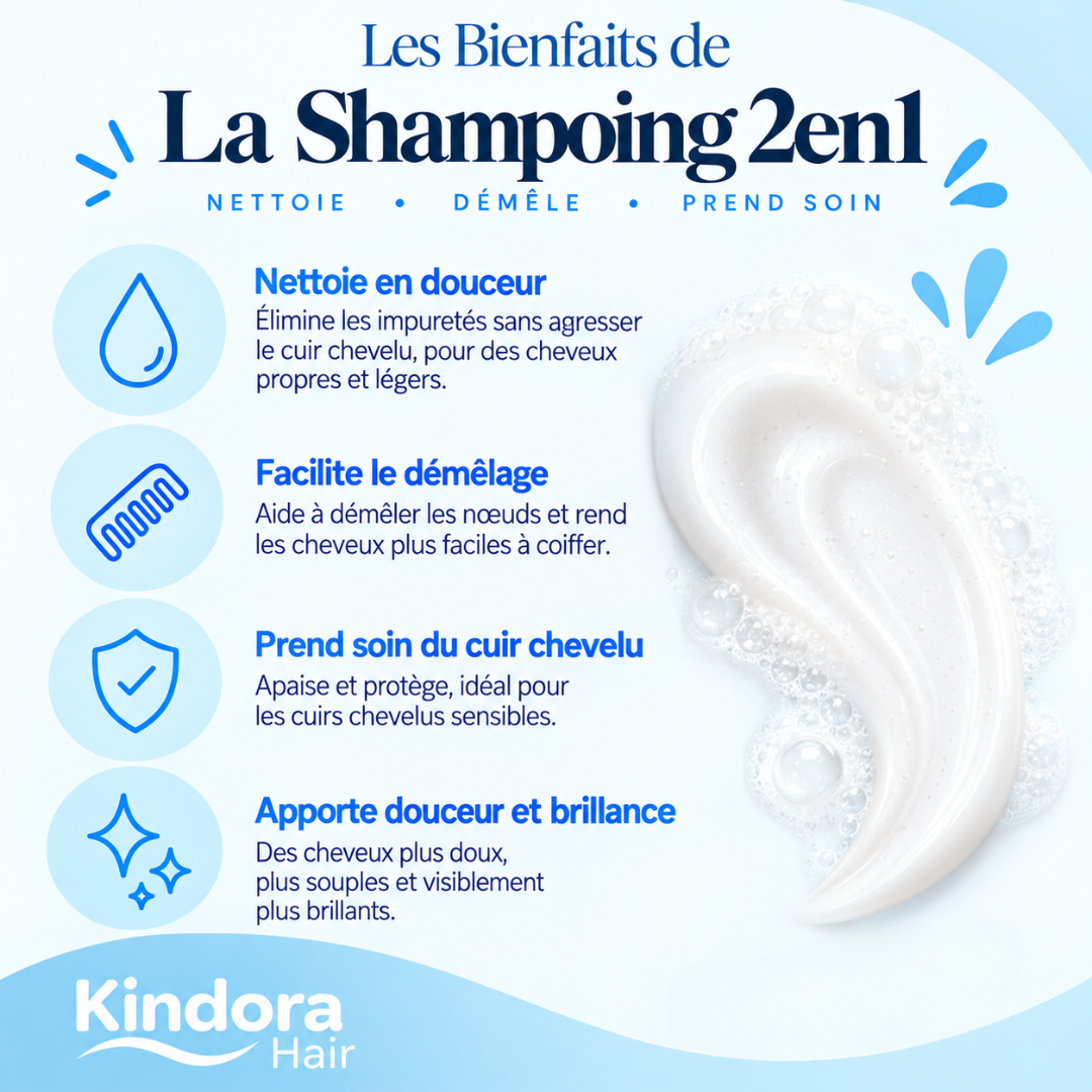 البطل Shampo- 2en1 Ultra Démêlant - 250 ml