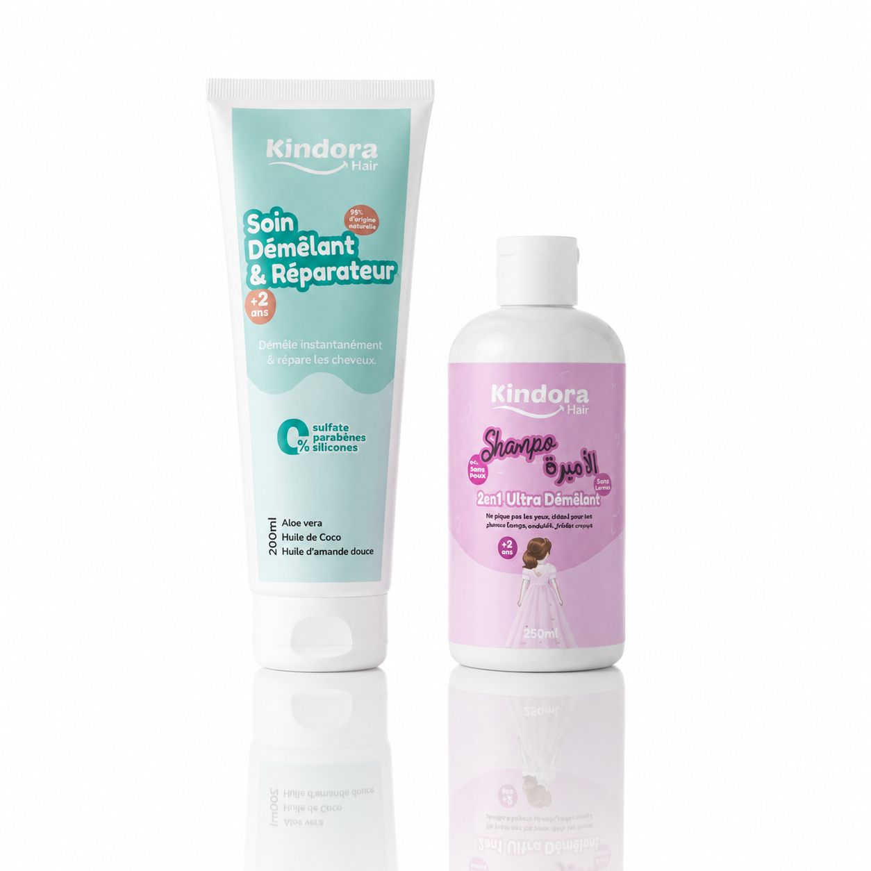 Duo Kindora Hair ( Shampo + Après Shampo)