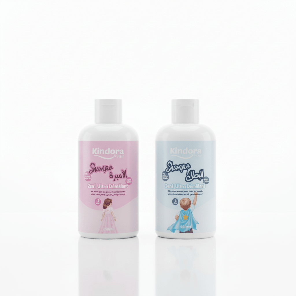 البطل Shampo - 2en1 Ultra Démêlant - 250 ml - Kindora