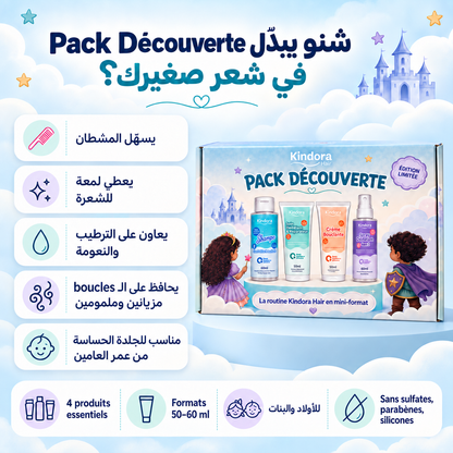Pack Découverte – Kindora Hair Mini-Format