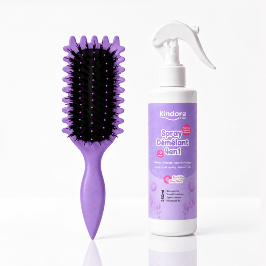Pack Démêlage (Spray démêlant + Brosse )