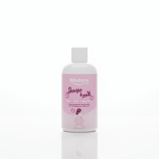 Shampooing 2en1 Ultra Démêlant Kids - 250 ml - Kindora
