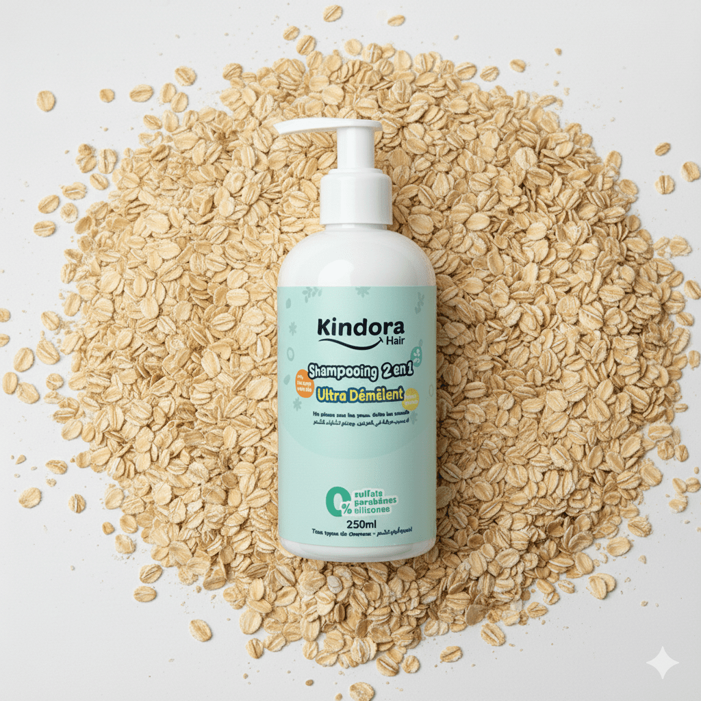 Shampooing 2en1 Ultra Démêlant Kids - 250 ml - Kindora