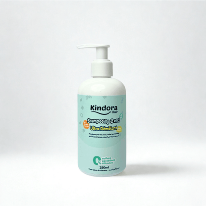 Shampooing 2en1 Ultra Démêlant Kids - 250 ml - Kindora